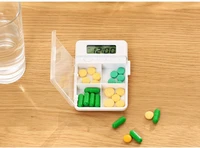 intelligence reminder timing pill cases electronics medicine box container tablet storage case alarm ortable electronic travel