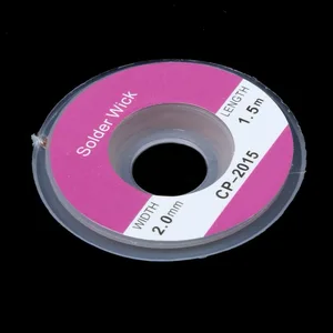 Оплетка для припоя, 2,0 мм, 1,5 м, 5 футов
