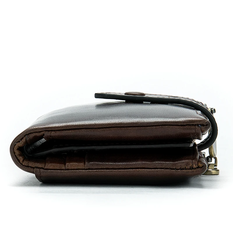 Роскошный мужской кошелек из натуральной кожи кошельки для женщин карт красный