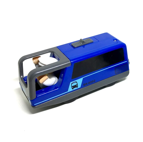 d Игрушки для мальчиков синий комплект электропоездов, совместимый с BRIO железнодорожным комплектом, Детская Спортивная игрушка W112 - Цвет: d