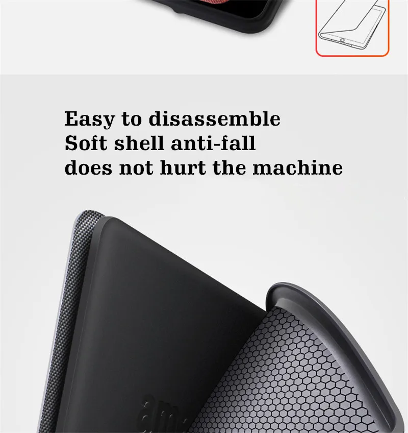 Магнитный чехол из искусственной кожи с принтом оленя для Amazon New Kindle 8-го поколения версия 6," Электронная книга мягкий чехол на заднюю панель+ пленка+ стилус