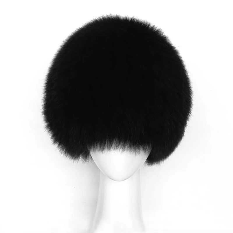 Брендовая Новая роскошная женская шапка FURCHARM из лисьего меха зимние женские