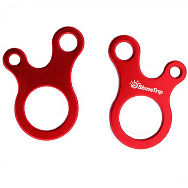 10 шт./пакет палаточная витая веревка Пряжка многофункциональный 3 отверстия Antislip