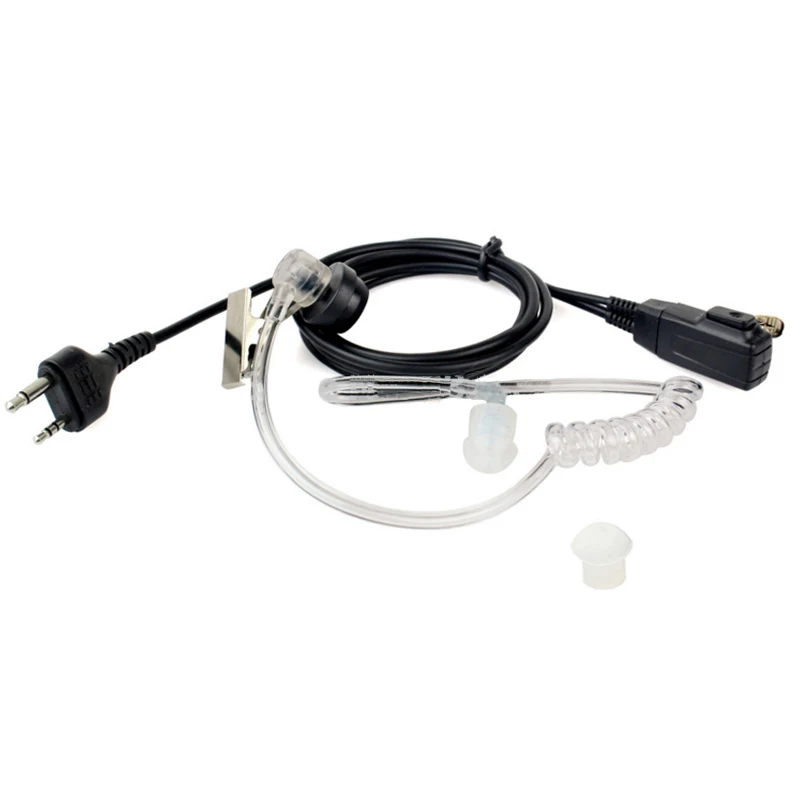 TOP Air Acoustic Tube Earbud Earpiece Earphone Mic for Midland Walkie Talkie Alan GXT G6 G7 G8 G9 75-810 GXT650 LXT80 Rad | Электроника