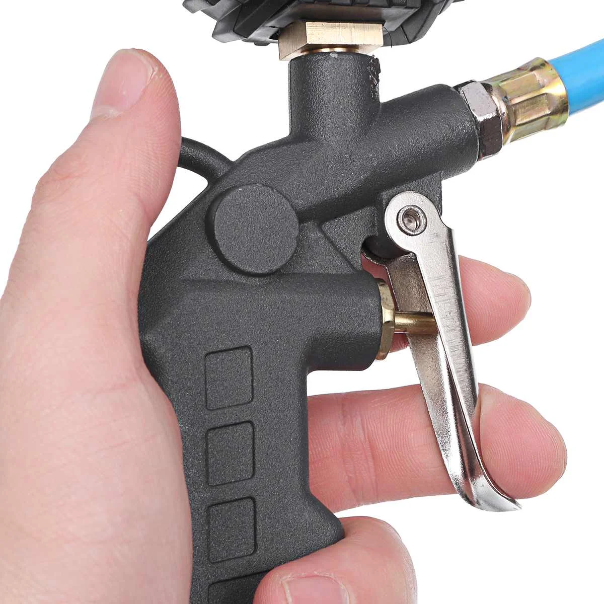 

LCD-Digital-Tire-Inflator-Gauge-for-Chuck-Car-Truck-Automatic-Reading-AirPressure-Gauge 220-PSI-Tire-Pressure-Gauge-