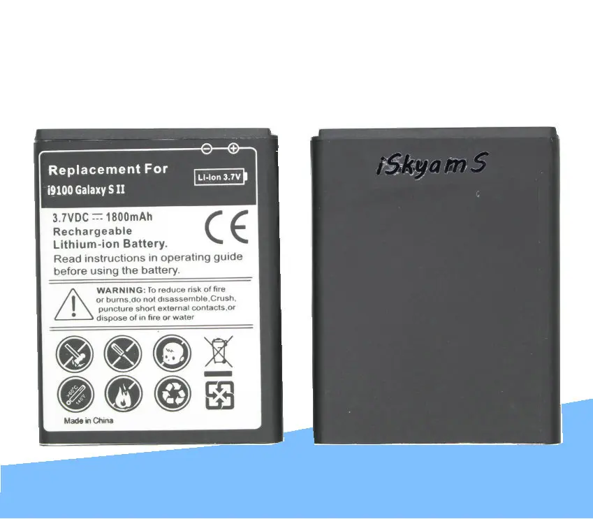 20 шт./лот 1800 мА/ч EB F1A2GBU запасная батарея для Samsung Galaxy S2 II I9100 9100 i9100g i9103 i9105 i9050 I9108