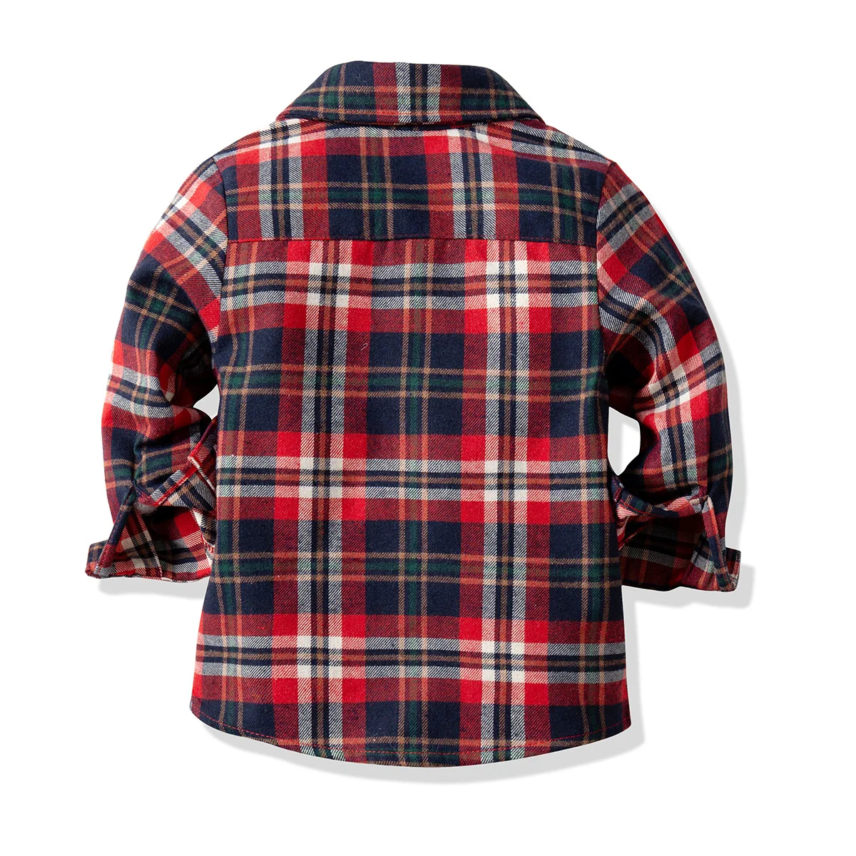 Boy's 2-10 Y Spring Autumn Plaid Shirt &amp Denim Bib Jeans Pant Clothing Set Cotton Fashion Gentleman with BowtieSuits | Детская