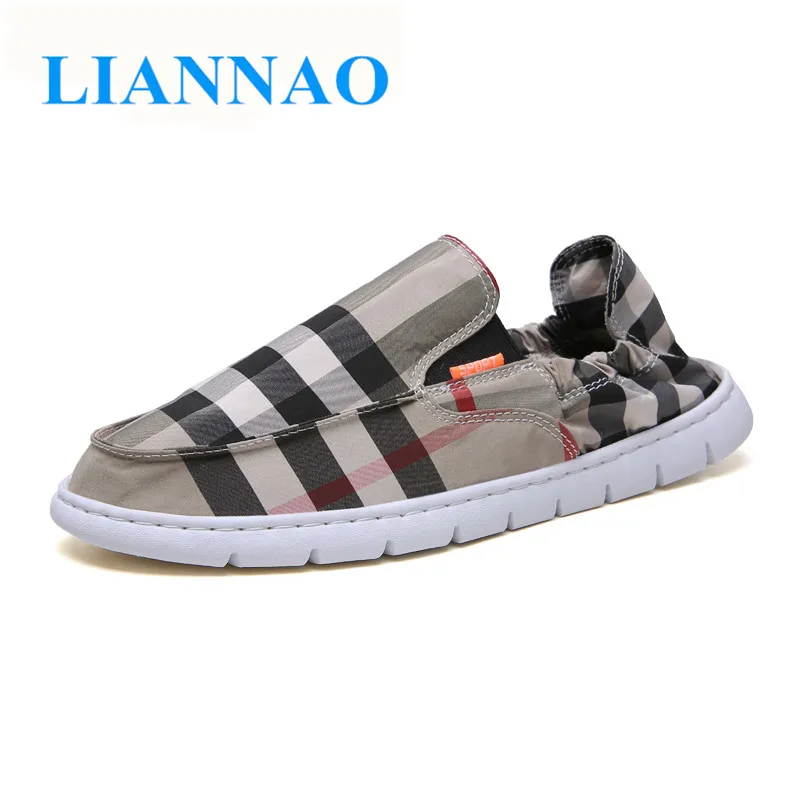 Flats Casual Shoes Men Fashion Soft Sneakers Light Anti-slip Leisure Man Outdoor Loafers Lazy zapatos hombre | Обувь
