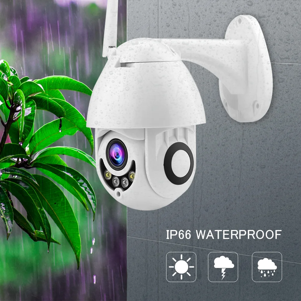 Wi Fi IP камера внешняя Onvif Мини HD всепогодный ночное видение Домашняя безопасность