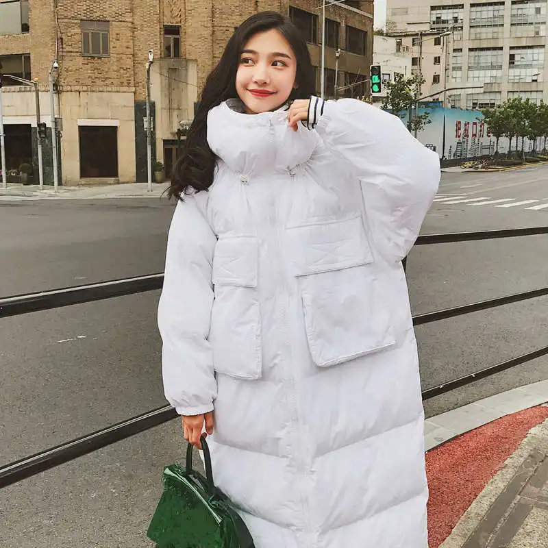 Более Размеры d пальто новый хлеб Для женщин зимняя куртка плюс длинная парка Abrigo