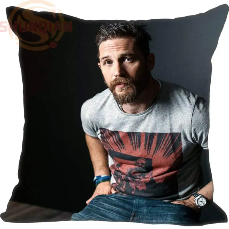 Модная бутиковая Наволочка на заказ новинка квадратная наволочка Tom Hardy модная