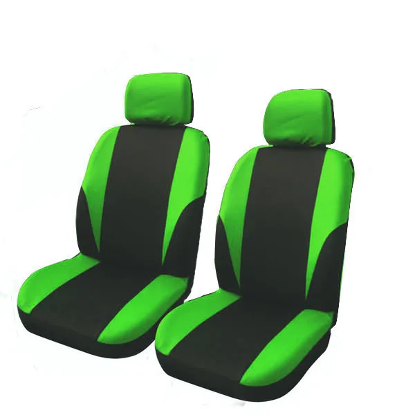 4pcs green Высокое качество универсальное автокресло крышка 9 компл. полный Чехлы для сидений мотоциклов для Кроссоверы седанов авто внутреннее оформление украшения защиты - Название цвета: 4pcs green