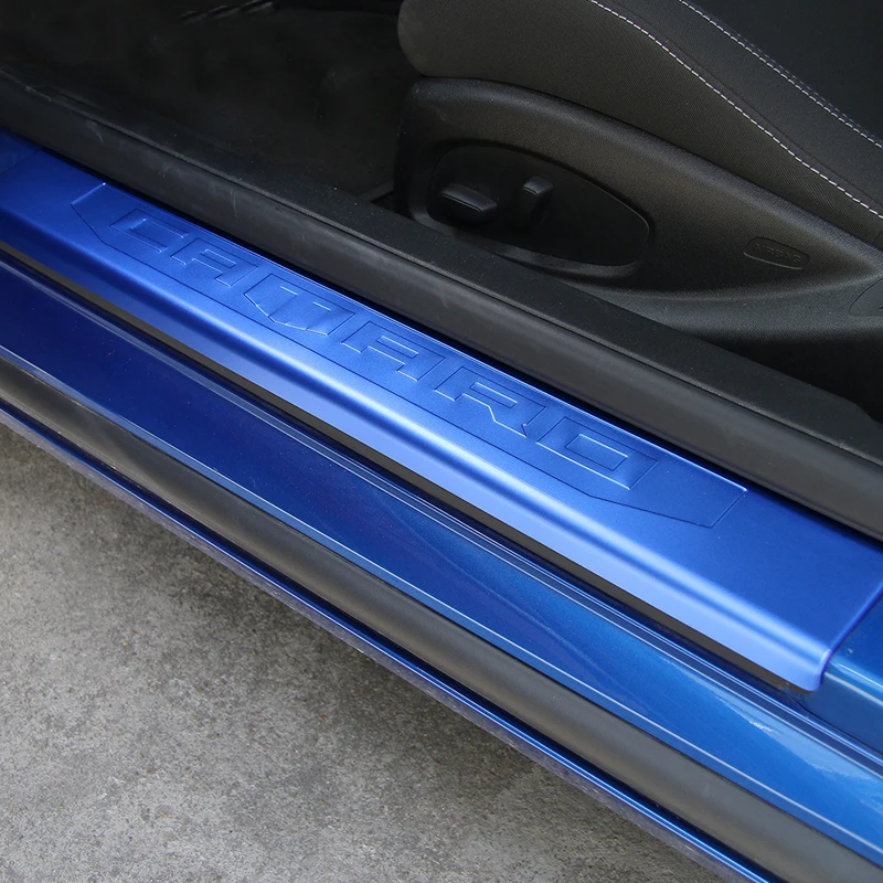 SHINEKA автомобильный Стайлинг порога пластина Внешняя Входная защита Добро