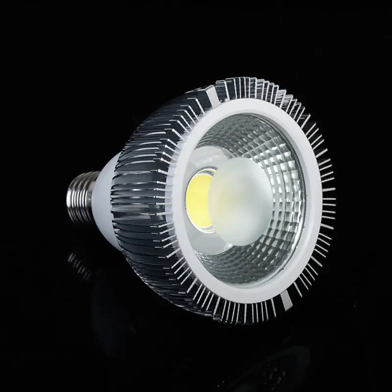 6 ярких светодиодных ламп COB15W 20W Par38 P38 E27/E26 точечные светильники с холодным