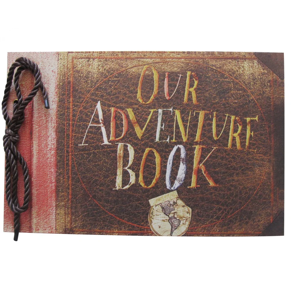 My Adventure Book Our book adventure UP DIY альбом для скрапбукинга фотоальбом 80 страниц свадебный