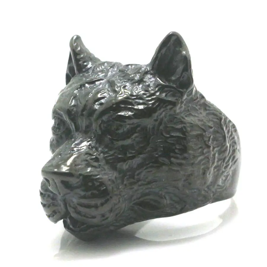 Мужское черное кольцо из нержавеющей стали 316L для мальчиков | Украшения и