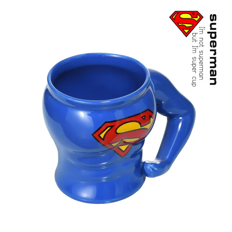 American creative Superman Muscle Mug Ceramic Cup Coffee with Spoon send boyfriend gift SD357 | Игрушки и хобби