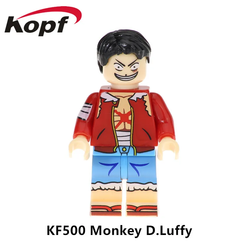 KF500 Without Box KF6070 Одиночная кирпичей Aang Katara TophBeifong Prince Zuko Sokka модель строительные блоки фигурки для обучающие игрушки для детей - Цвет: KF500 Without Box
