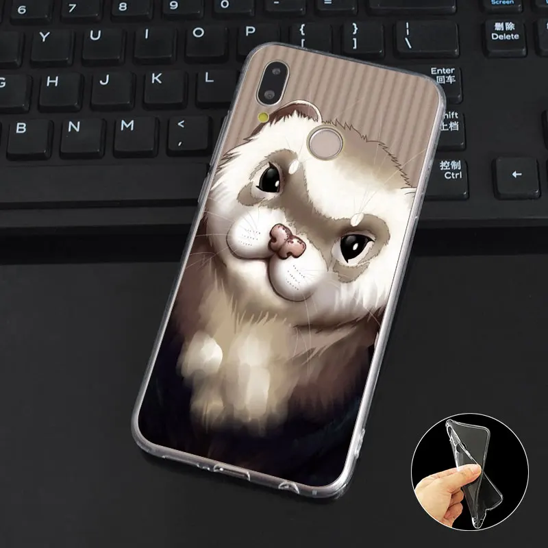 DREAMFOX K088 Ferret в пространстве Мягкие TPU силиконовый чехол для huawei Honor 6A 6C 7X9 10 P20 lite Pro P