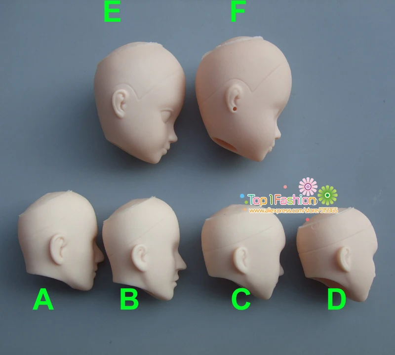 5 шт. мягкая пластиковая голова для практики макияжа|doll head|makeup doll headhead up |