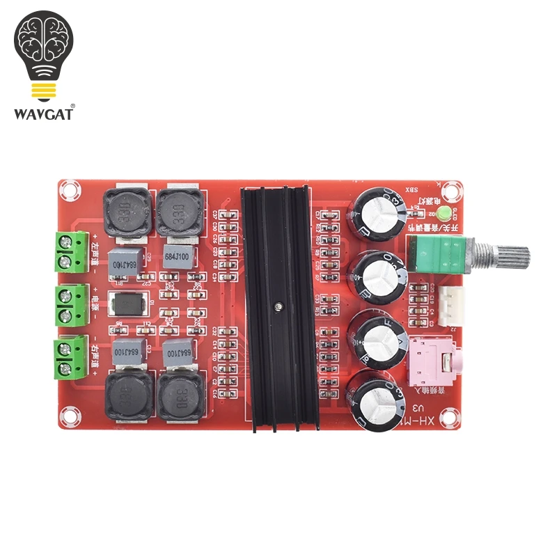 Двухканальный цифровой усилитель звука TPA3116 D2 2x100 Вт плата для Arduino TPA3116D2