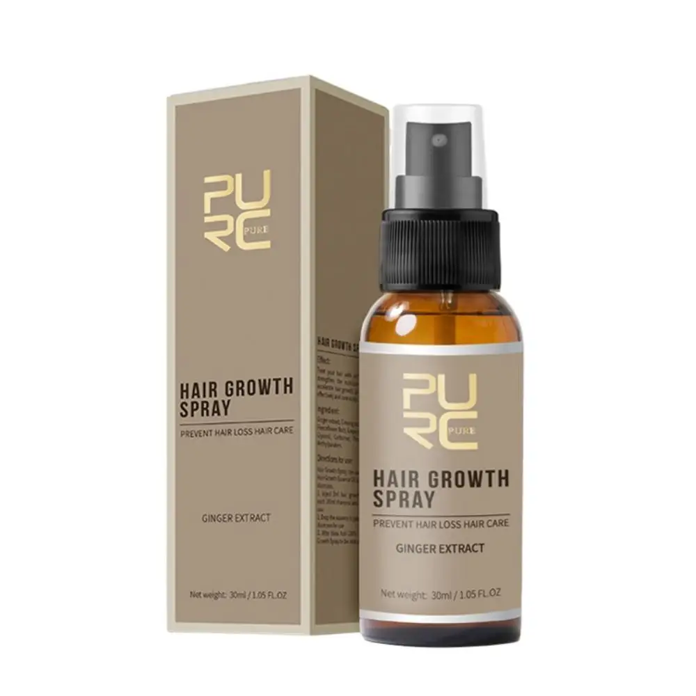 

Fast Growth Hair Essence Essential Oil Liquid Treatment Preventing Hair Loss Ginger Extract Hair Growth Spray Hair Care