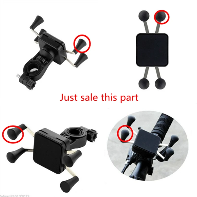 xmxczkj bicycle mobile cell phone holder accessories support stand for x grip silicone cap smartphone bike motorcycle grip mount free global shipping