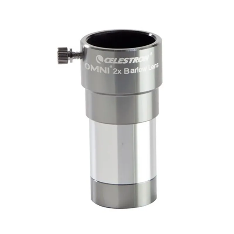 Celestron OMNI 2x линза Барлоу с полным многослойным покрытием увеличение для профессионального телескопа астрономический окуляр Монокуляр - Цвет: Черный