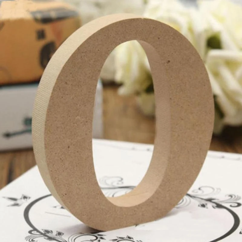 1 шт. DIY A Z и деревянные буквы подвесной домашний декоративный столик Алфавит