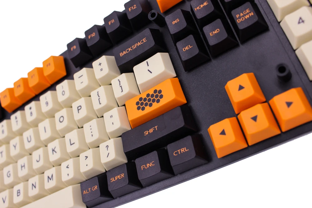 MP PBT краситель сублимированный Keycap английская/Корейская версия большой углерод 169/124 ключ Вишневый профиль Keycap для механической клавиатуры