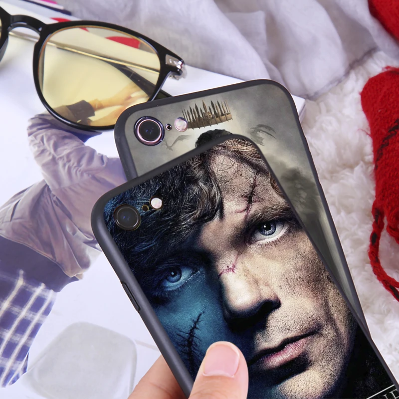 Game of Thrones Phone Case for iPhone 6 6s 7 8 Plus X XR XS Max Soft Shockproof Silicone Cover Jon Snow Dany Luxury |