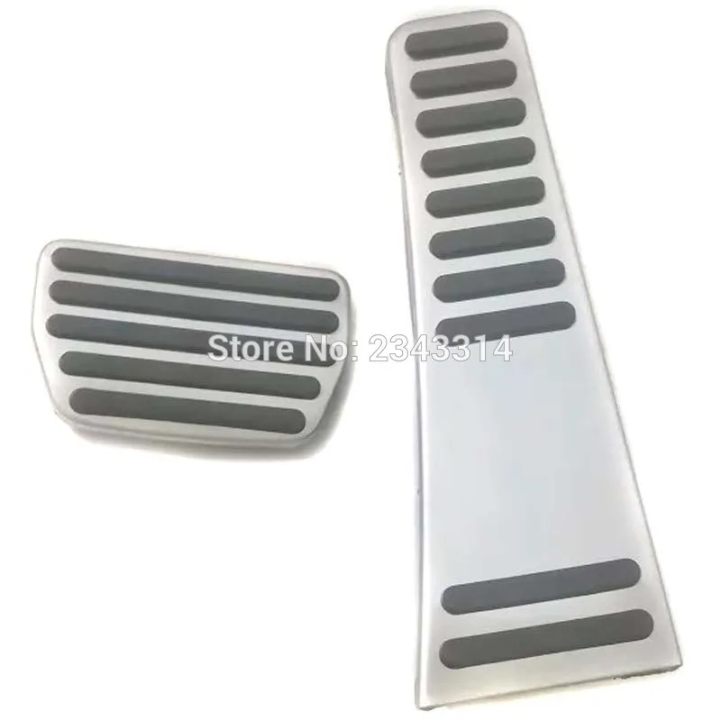 2Pcs Gas Brake Pedal Для Volvo XC60 XC90- S90 V90 аксессуары для автомобиля на педаль акселератора газ Топливо Тормозные колодки Подножка педаль - Цвет: 2Pcs Gas Brake Pedal