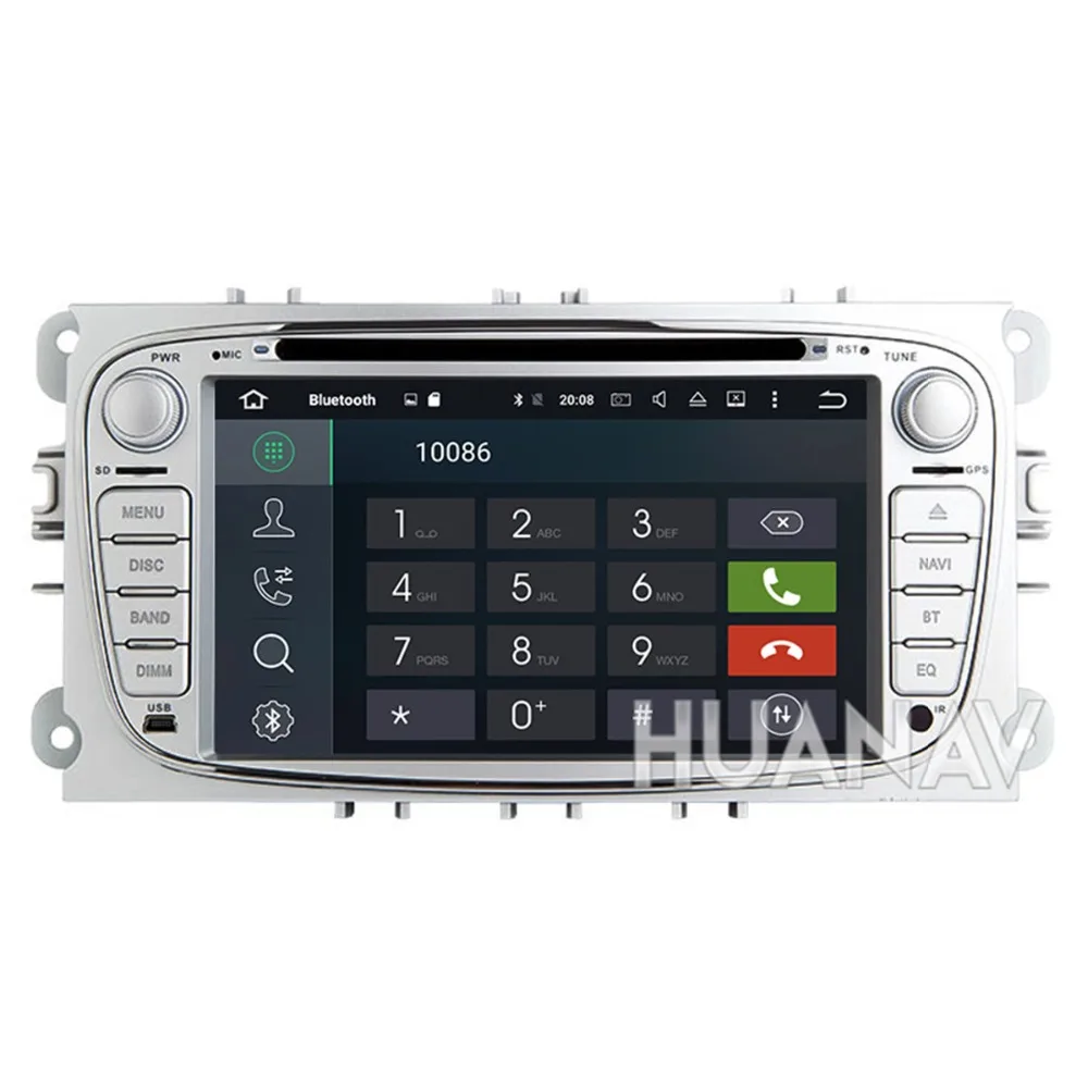 Автомобильный GPS навигатор стерео Мультимедиа для Ford Focus 2004-2011 DVD Плеер головное