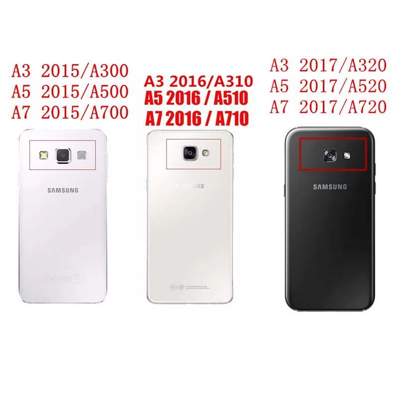 Кожаный чехол-книжка NFH для samsung Galaxy A3 A5 A7 и A3, роскошный чехол-кошелек с подставкой для телефона A3, чехол