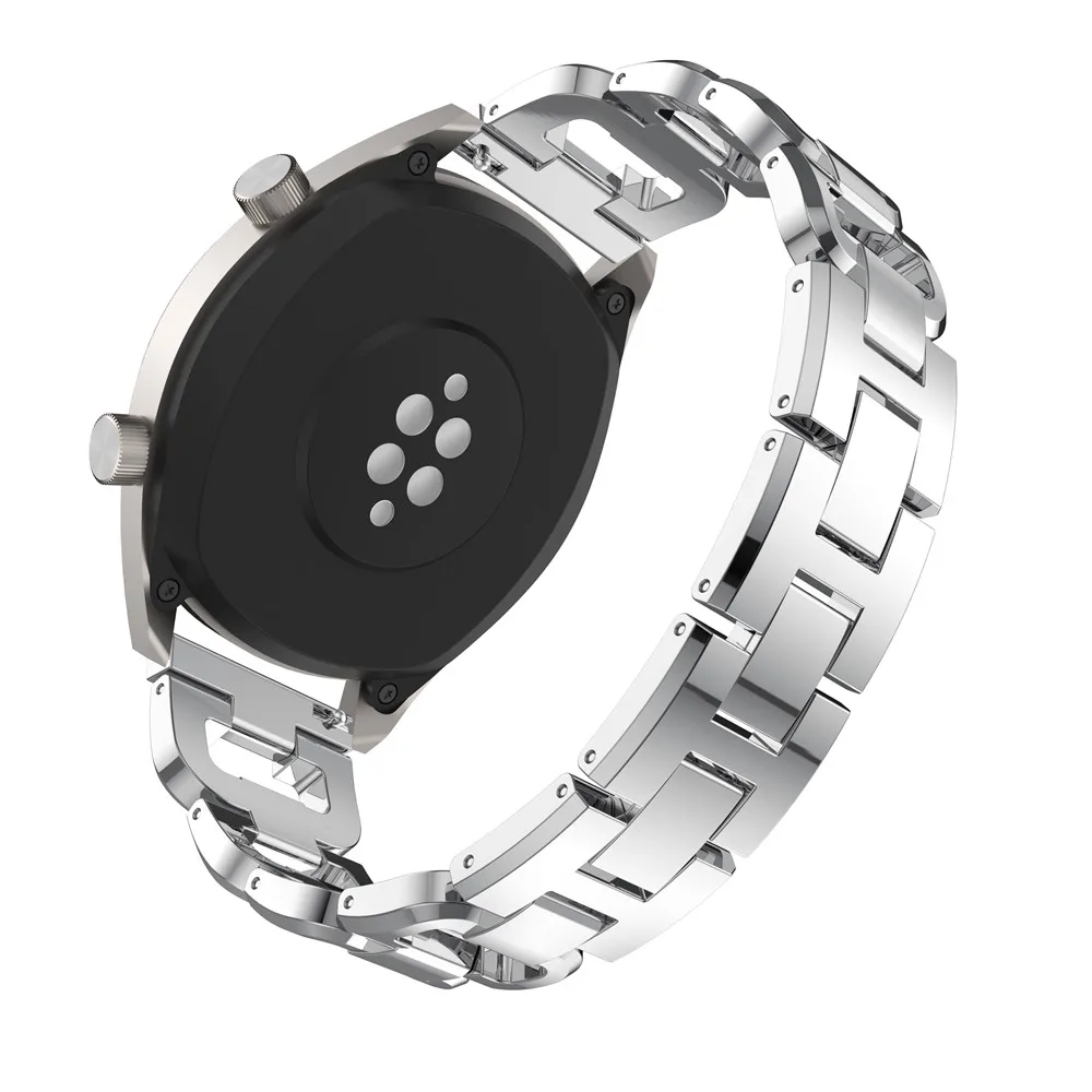 Ремешок металлический для смарт часов Huawei watch GT люксовый сменный Браслет со