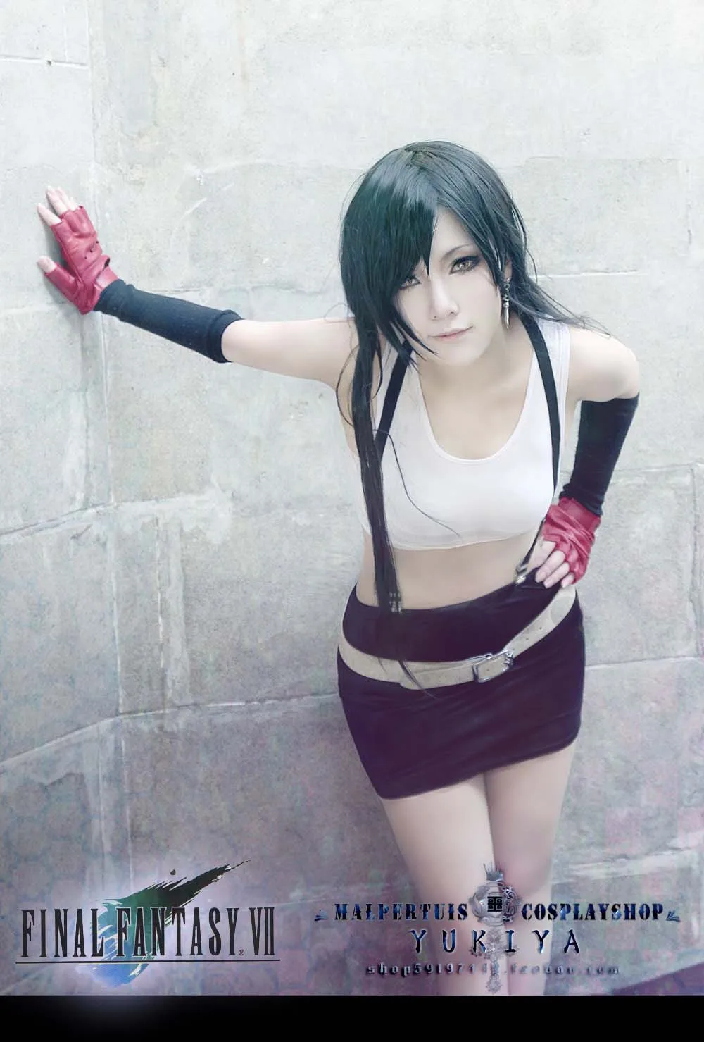 Костюм Athemis для косплея финальной фантазии VII Tifa Lockhart женское платье на заказ