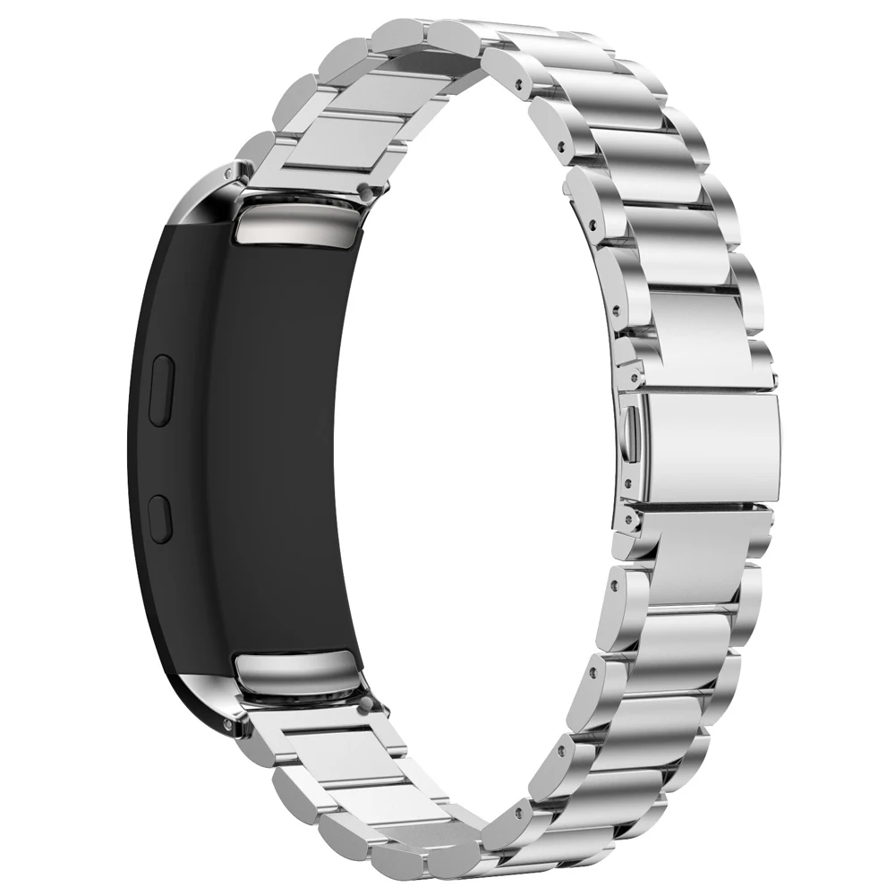 Для samsung gear Fit 2 SM-R360 умный ремешок для часов Ремешки браслет из нержавеющей стали запасной ремешок для samsung gear Fit2 ремни