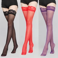 available black sexy fashion ladies women lace thigh high stockings summer pantyhose sex long stocking 1pair