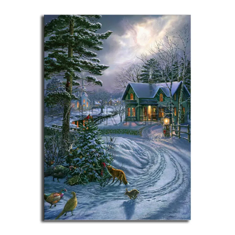 Алмазная мозаика сделай сам Объемная картина с изображением дерева закат