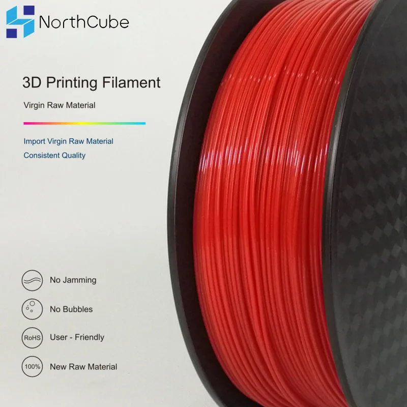 NorthCube 3D принтеры ТПУ Гибкая нить TPU Филамент Пластик для 1 75 мм полиграфические