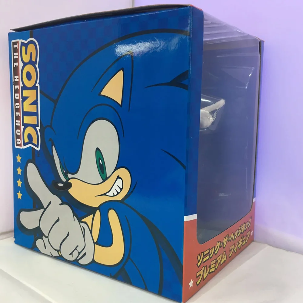 Фигурка Sonic ПВХ Супер зубная щётка фигурку 20th Юбилей подвижный горячие игрушки