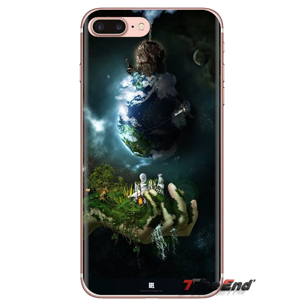 Soft Transparent Shell Covers WALLPAPERS SURREAL ART For Huawei Mate Honor 4C 5C 5X 6X 7 7A 7C 8 9 10 8C 8X 20 Lite Pro |