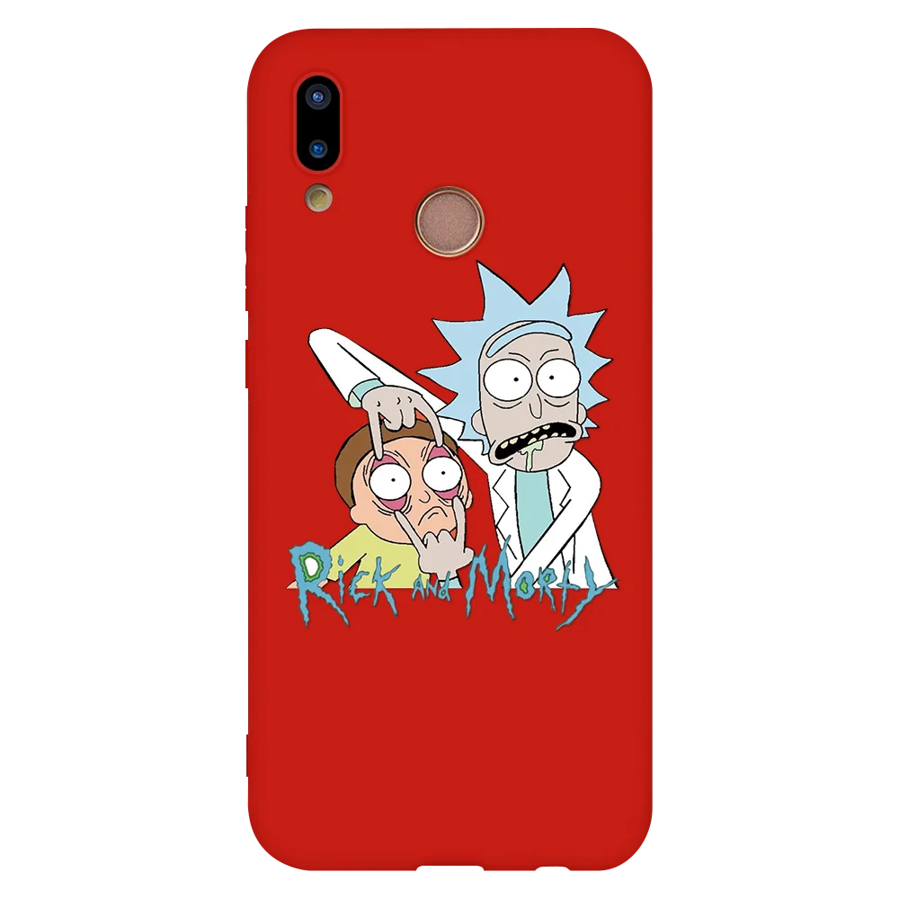 Kho-0rsxkouy Цветной силиконовый матовый чехол Rick and marty для huawei Honor 9X 8X 10i 20i 20 Pro mate 20 30 P20 P30 Pro Lite P Smart TPU чехол - Цвет: Kho-0rsxkouy