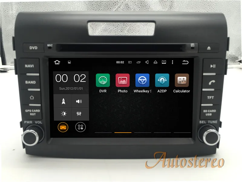Новые Android8.0 Android7.1 dvd-плеер для Honda CRV 2012- gps навигации стерео блок Радио головного устройства мультимедиа