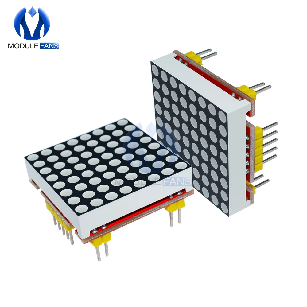 8x8 8*8 красный MAX7219 светодиодная точечная матрица общий катод микроконтроллер