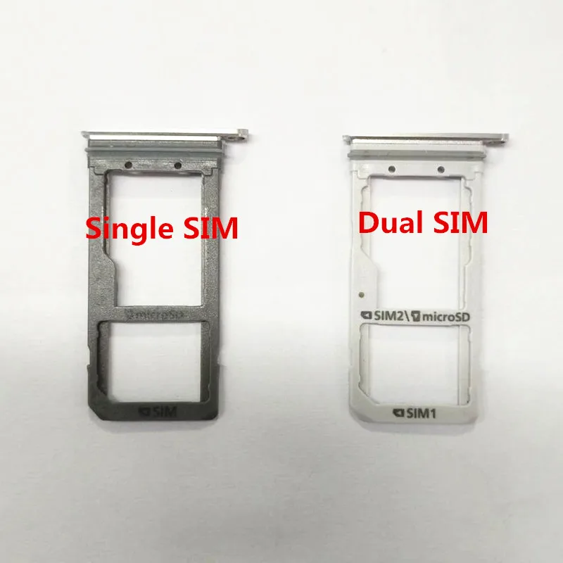 

1PCS New Single / Dual SIM Card Tray Slot Holder For Samsung Galaxy S7 Edge G935F High Quality