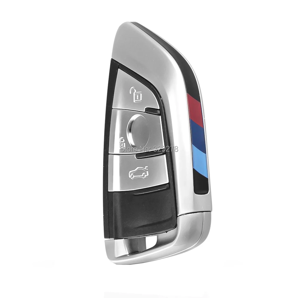 Чехол-брелок с 3/4 кнопками для BMW X5 F15 X6 F16 G30 7 серии G11 X1 F48 F39 аксессуары стайлинга