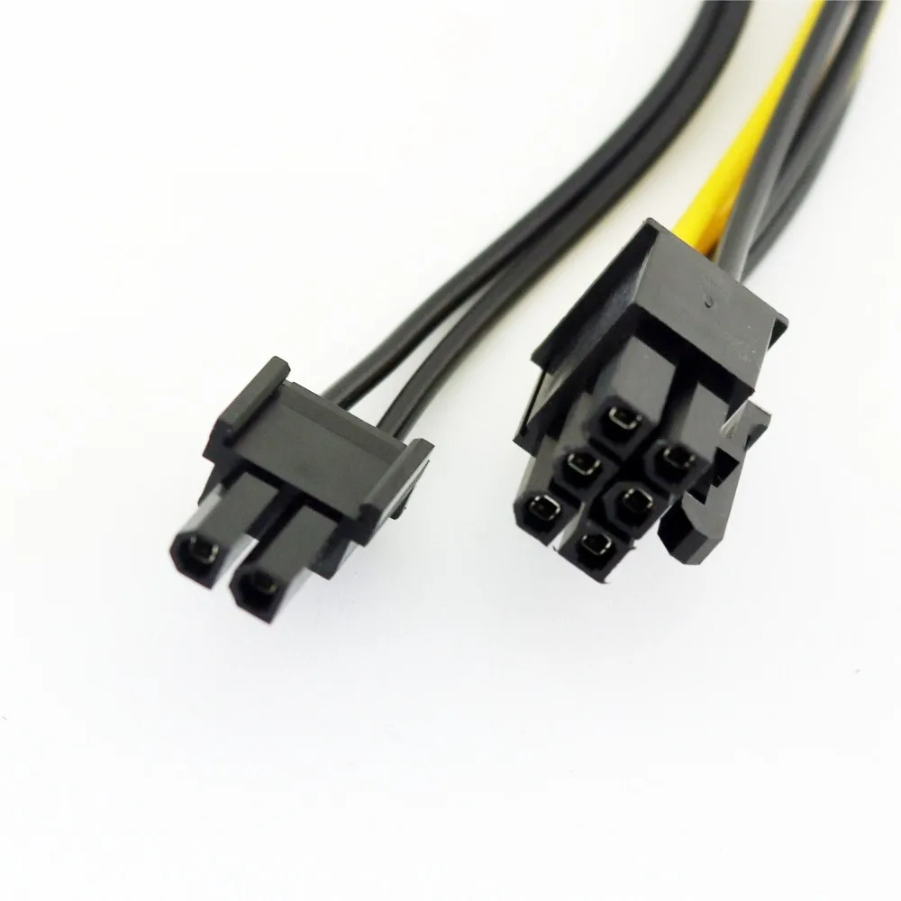 10x двойной SATA 15 контактный разъем для PCI E Express 6 + 2 8 гнездовой видео питания адаптер