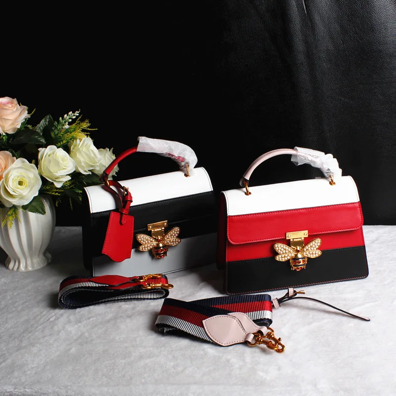 Новый Bolsa feminina 2018 роскошные сумки женские дизайнерские алмазы пчелы Засов спилок