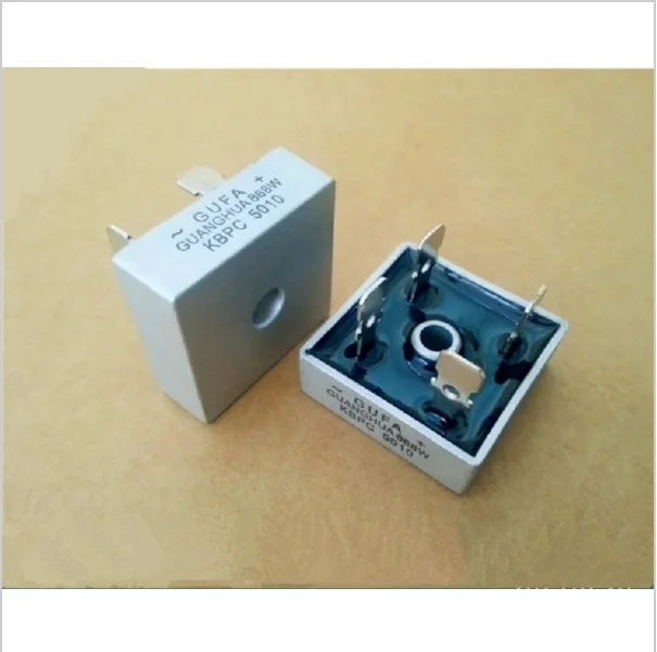 10 шт./лот KBPC5010 50A 1000V металлический корпус Мостовой выпрямитель совершенно новый| |